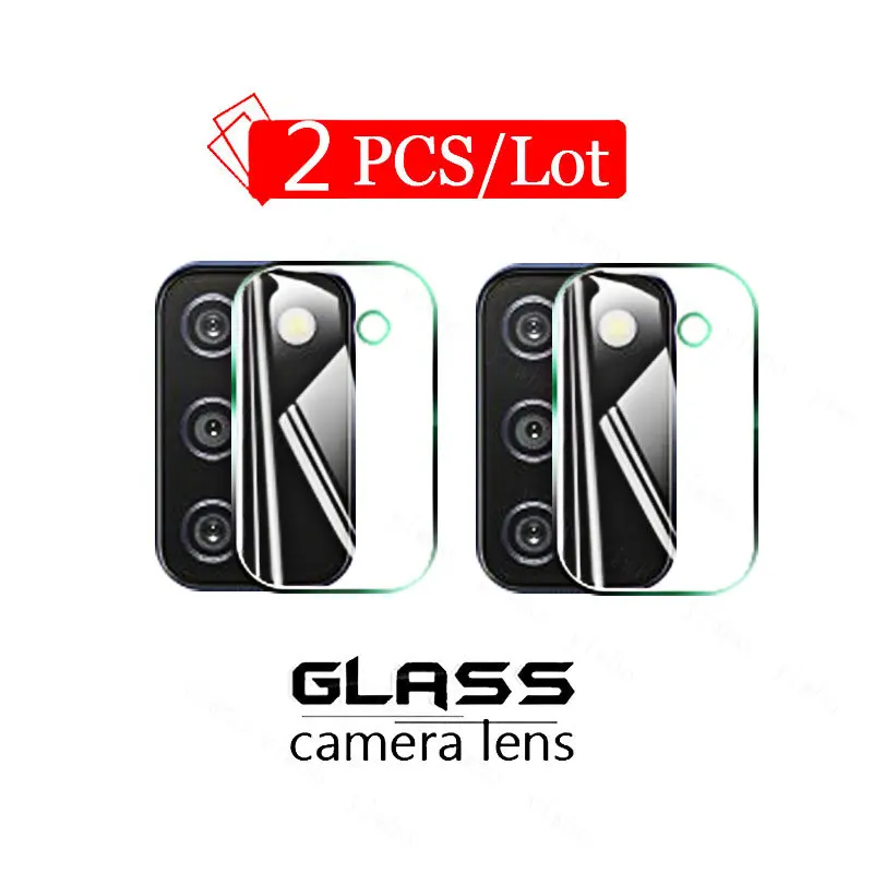 2Pcs Camera Lens for Samsung Galaxy A03s Screen Protectors for Samsung A03 Core 03s 04s 02s 21s 52s M02s 21s 31s Protective Glas