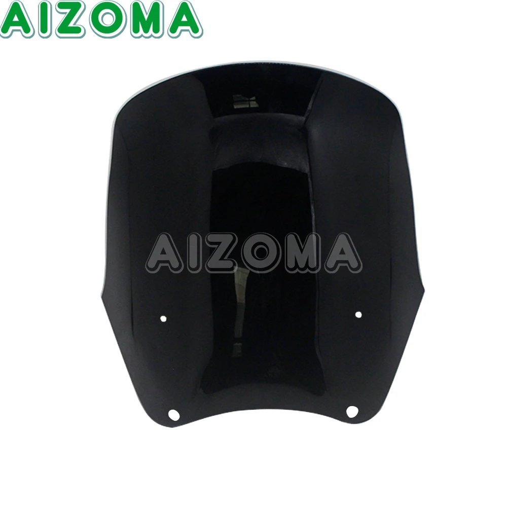 Motorfiets Koplamp Kuip Vervanging Voorruit Wind Screen Voor Harley Dyna Low Rider Straat Fat Bob Fxd 87-17 9/12 "15"