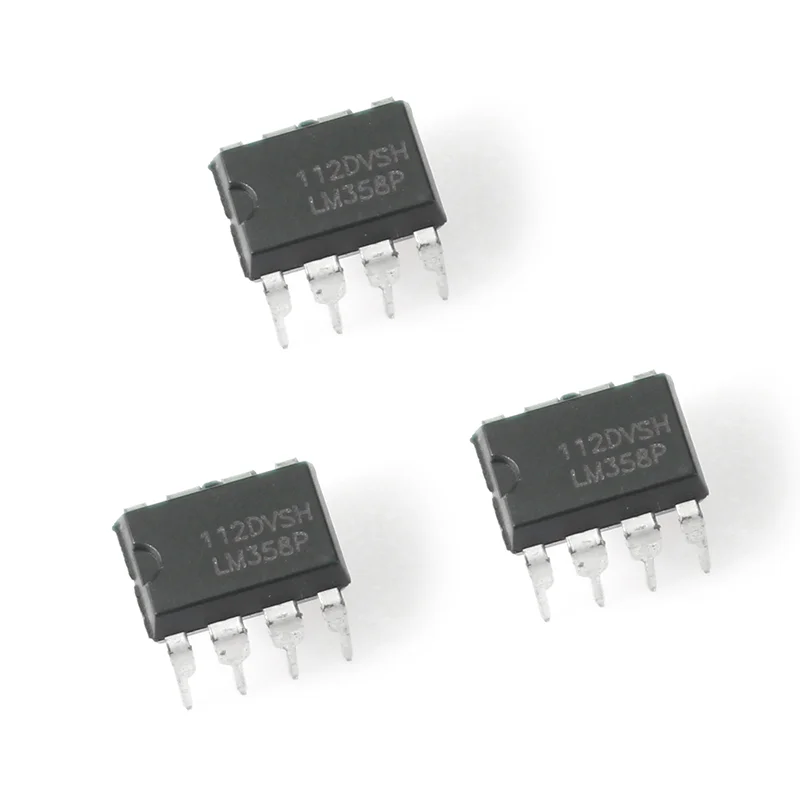 20Pcs/Lot LM358P LM358 LM358N IC Chip DIP8 Linear Instrumentation Buffer Operational Amplifier 1.1MHZ