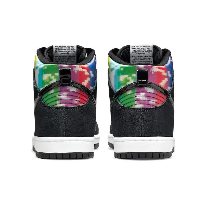 Nike SB Dunk High "TV Signal" Sneakers shoes CZ2253-100