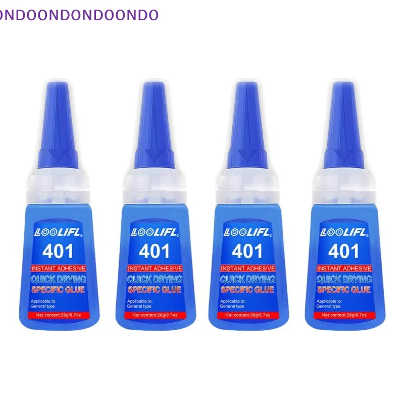 401 Shatter Resistant Cyanoacrylate Glue 20g Instant Adhesive for Rubber Wood Glass Window Repair Home Daily Use