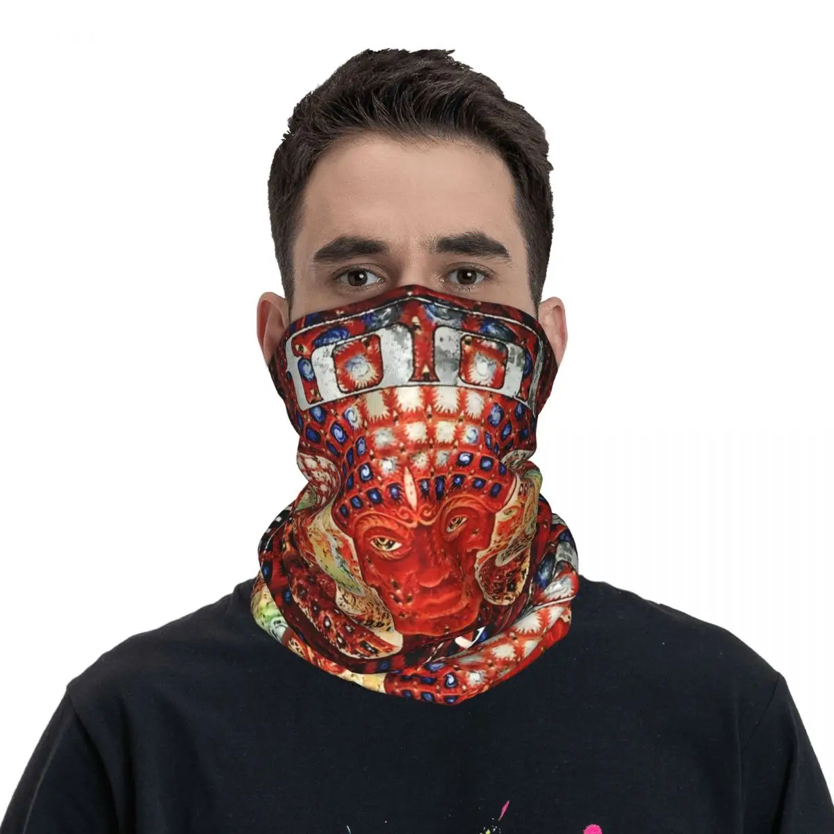 10000 Dino Tool Band Neck Gaiter Face Scarf Cover Neck Gaiter Men Women Bandana Scarf Thin Summer