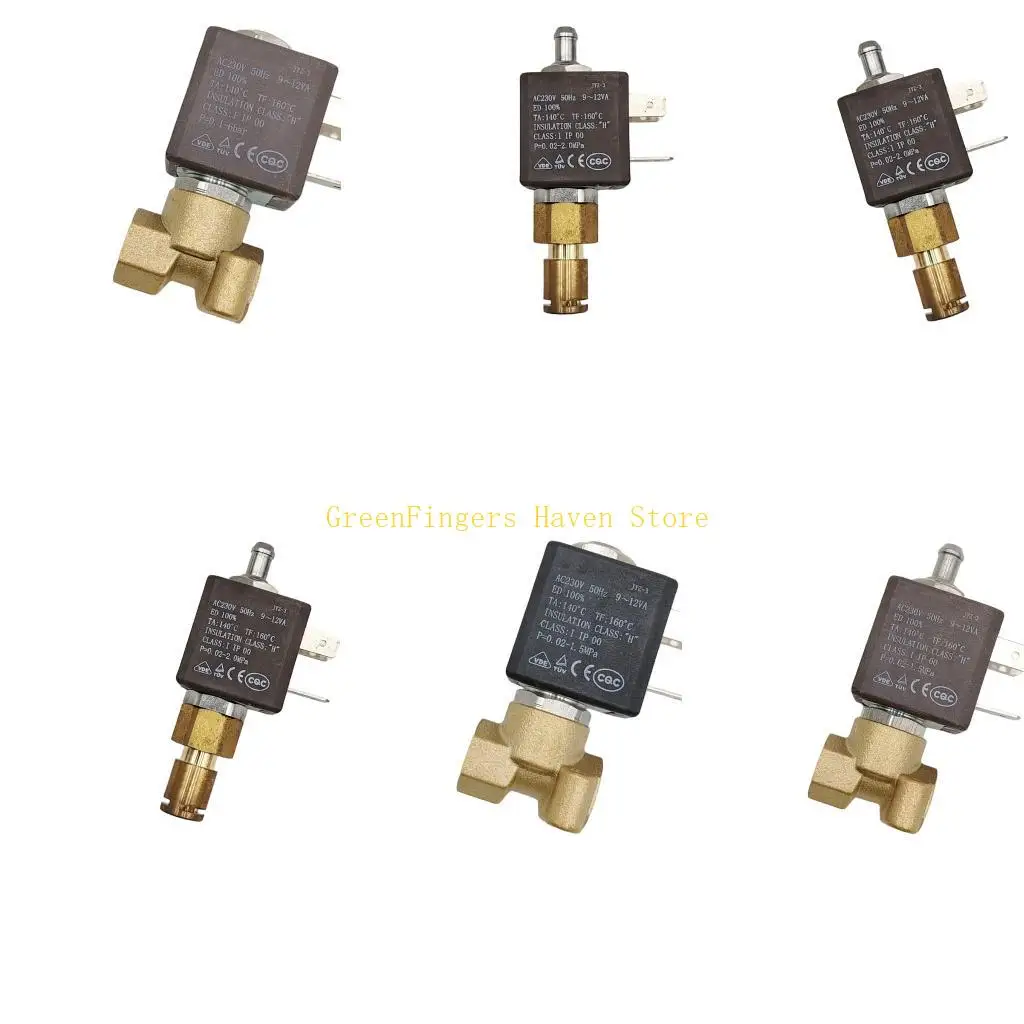 F68D Steam Gas Solenoid Water Valves for Coffee Maker Steam Air Waters Boiler