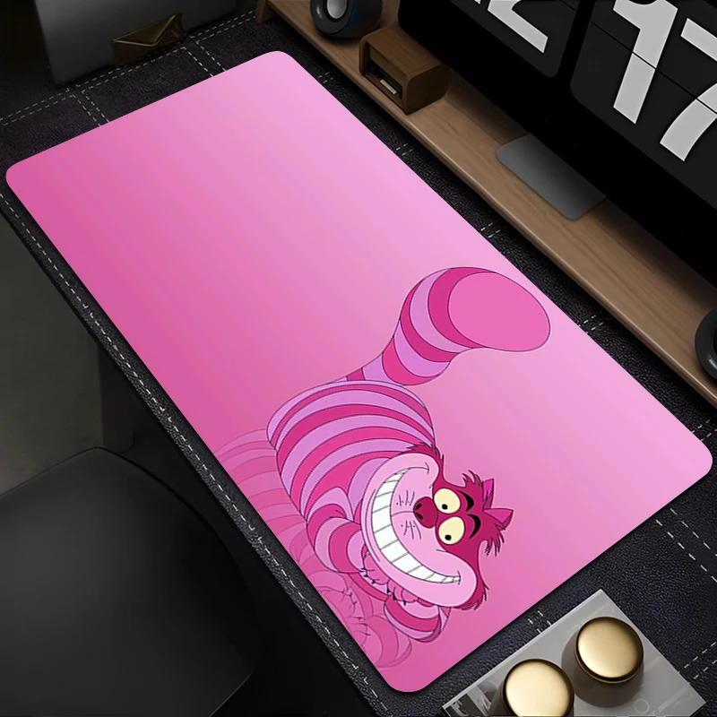 لوحة المفاتيح لوحة الماوس Kawaii C-الشاير القط حصيرة مكتبية ألعاب الكمبيوتر ماوس مكتب الكمبيوتر المحمول أليس في بلاد العجائب السجاد HD الجدول الوسادة