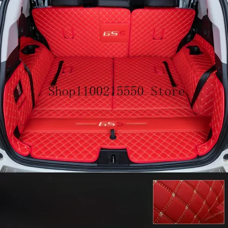 

Car Trunk Mat For GAC Trumpchi GS8 2TH 6-Seat 7 Seat 2022 2024 Custom Car Accessories Auto Interior Decoration