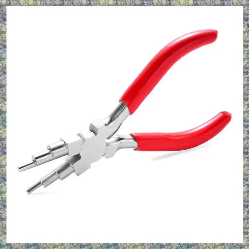 

WON 1 шт., плоскогубцы для ювелирных изделий, инструмент из углеродистой стали, круглые плоскогубцы для DIY, инструмент для изготовления ювелирных изделий, аксессуары ручной работы