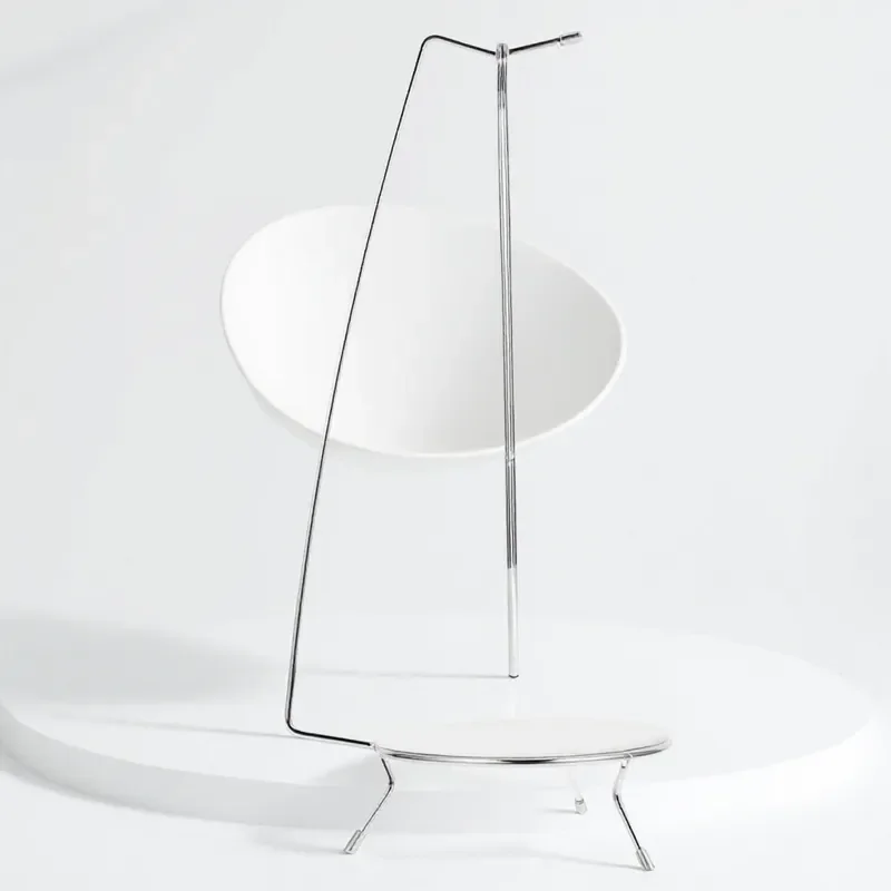 

1 set Stainless Steel Kebab Hanger Sharp Needles BBQ Grilling Skewer Rack Camping Tailgating backyard Parties Stainless Roaster