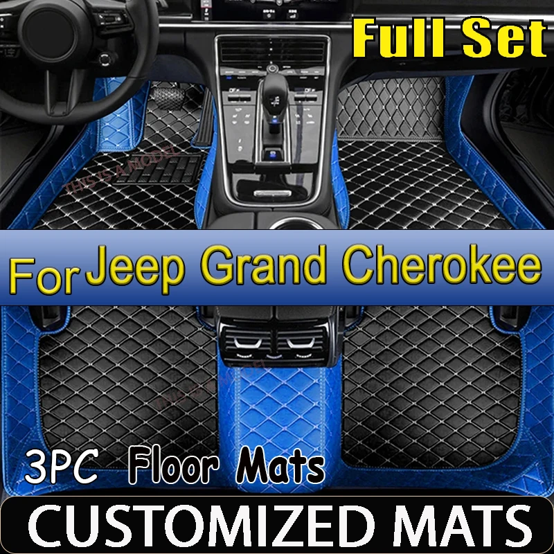 Car floor mats for Jeep Grand Cherokee WK WK2 2011 2012 2013 2014 2015 2016 2017 2018 2019 2020 2021 2022 Custom auto foot Pads