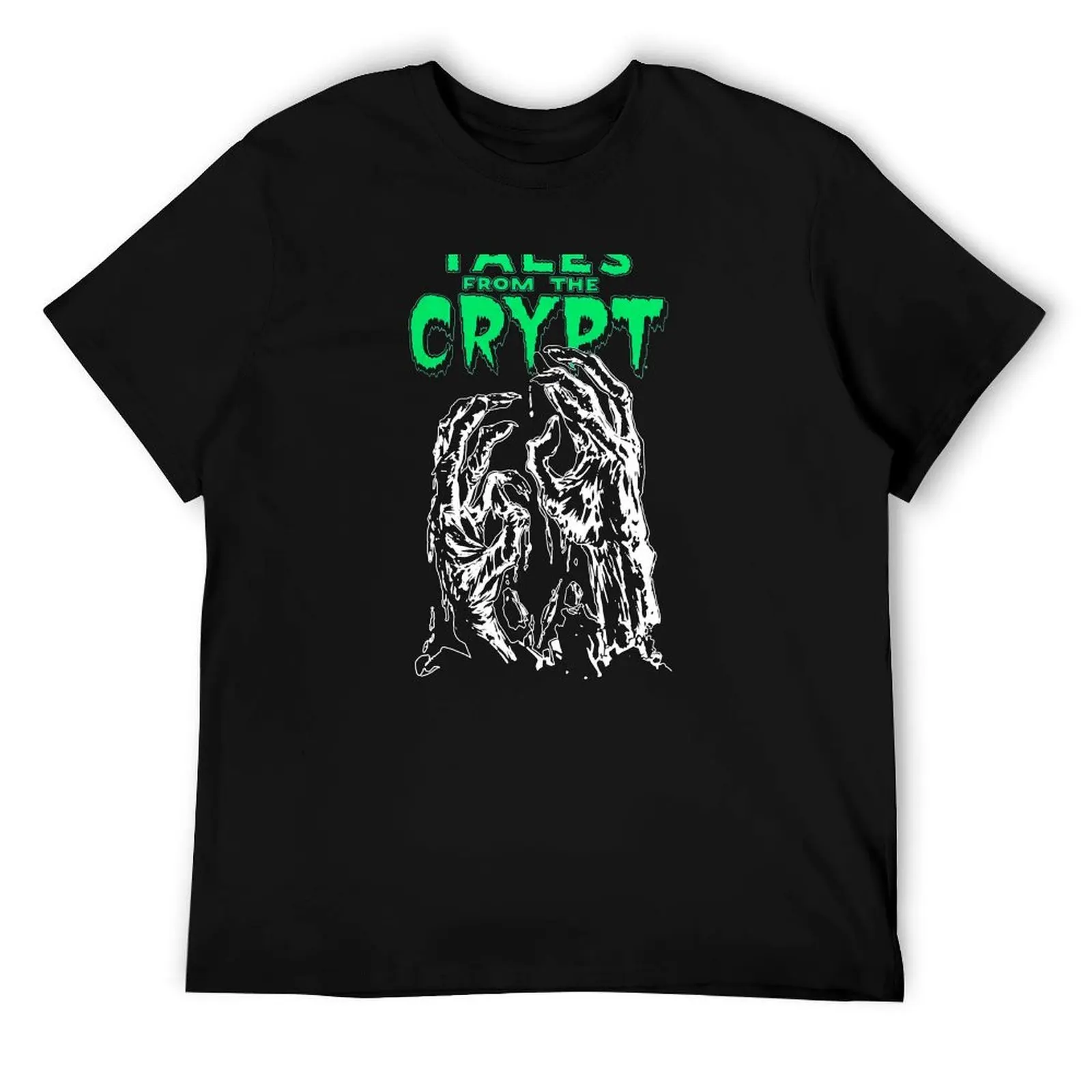 

Tales from The Crypt Glow Hands T Shirt T-Shirt t shirts for man cotton mens graphic t shirts T-Shirt