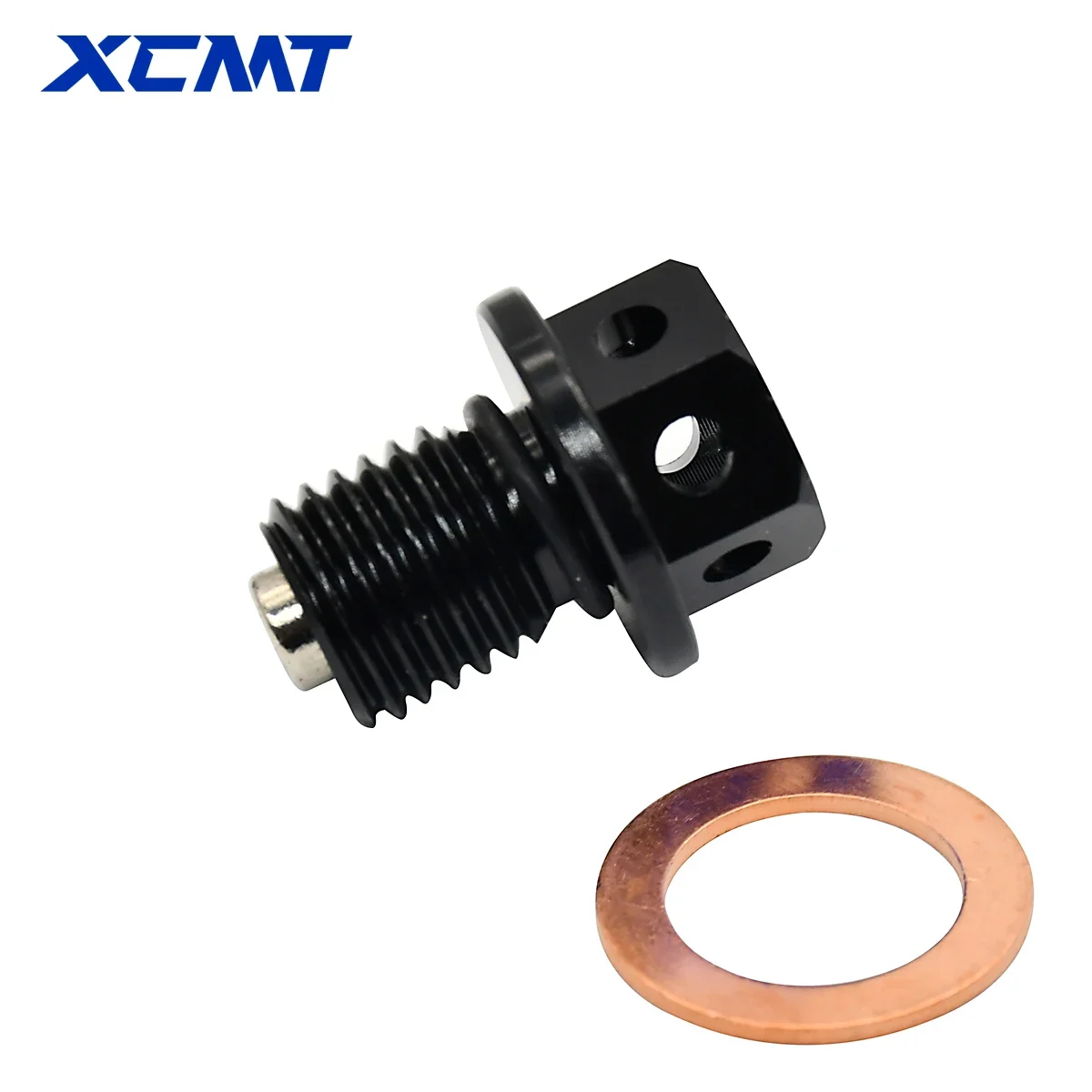 Motorcycle M12x1.5 Magnetic Oil Drain Plug Bolt Oil Drain Sump Nut Fit For Honda Kawasaki Yamaha Motocross Scooter ATV Quad Bik