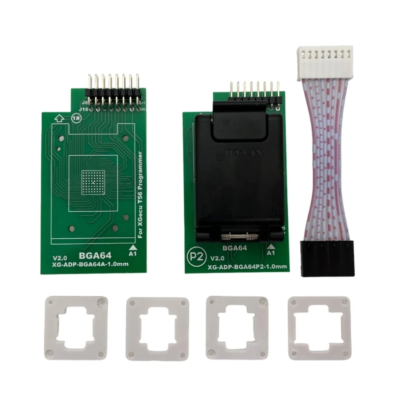

Профессиональный программатор T56, адаптер BGA64, широкий чип для тестирования эффективности программирования T56 ADP-BGA64A-1,0