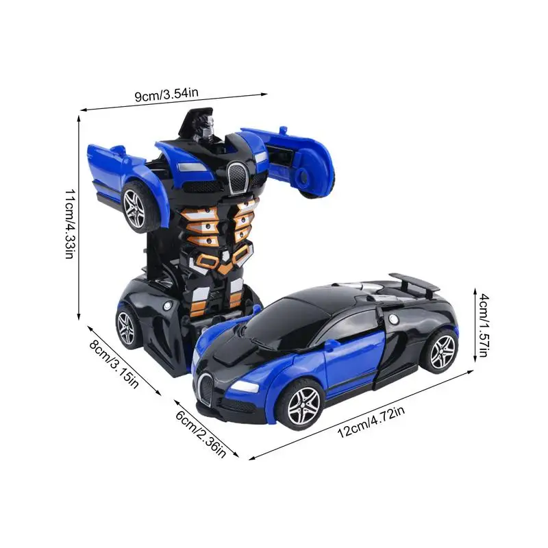 Transform Cars Dla Dzieci Robot Samochód Transformujący Zabawki Figurki Akcji Samochody dla Maluchów 2 w 1 Transform Samochód Pociągnij się Samochody Edukacyjne