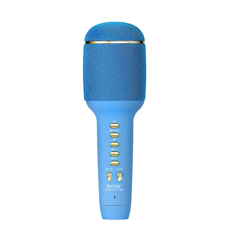 New WS-900 Wireless Bluetooth Microphone Microphone Audio Integrated Mobile Home WeSing Microphone