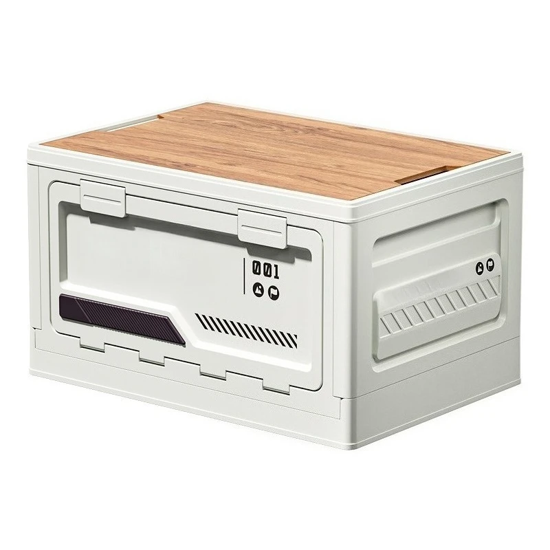 Large‑Capacity Foldable Storage Box Vehicle Trunk Organizer Multi‑Purpose Container For Interior Tidying Application