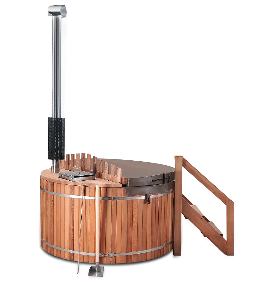 

Деревянный спа-бассейн, гидромассажная ванна, уличная дровяная печь, деревянная гидромассажная ванна