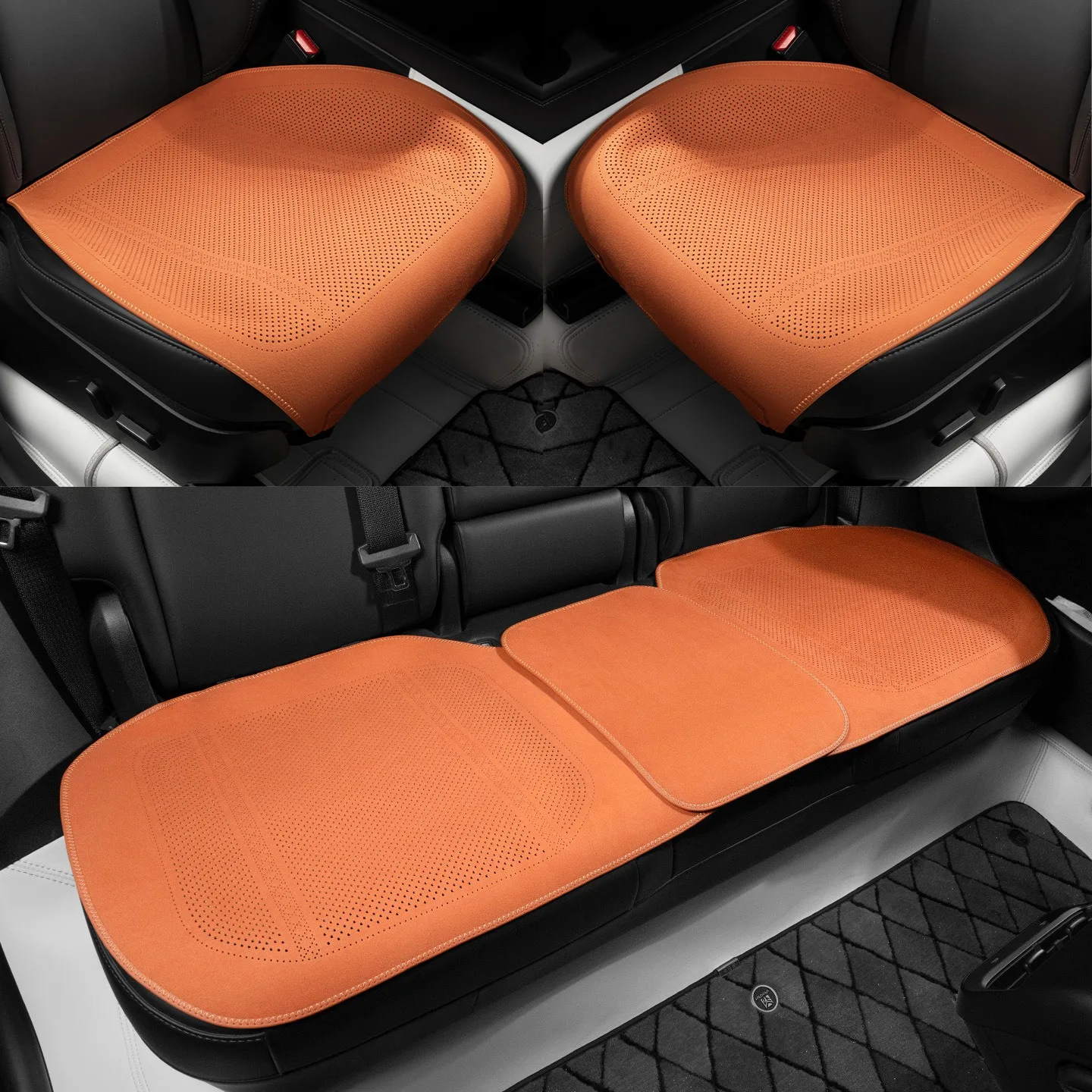 Almofada Universal para Assento de Carro, Ventilada e Respirável, para Todas as Estações, Acessório Interno à Prova de Suor para o Verão