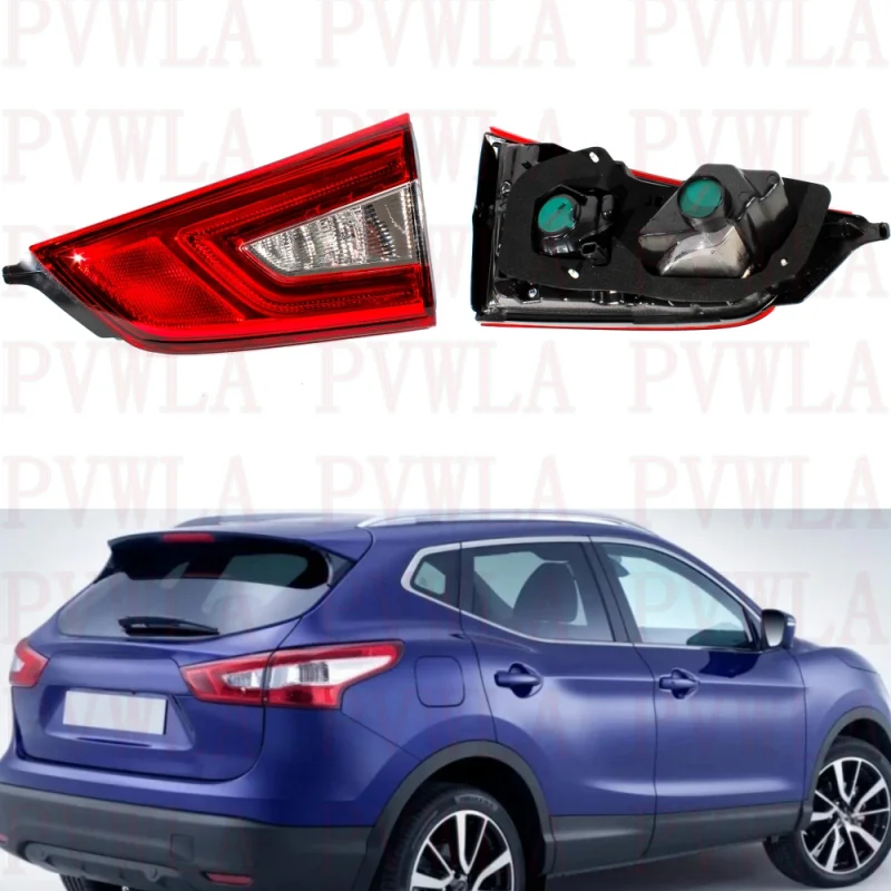 Right Inner Side Tail Rear Lamp Light Without Bulbs 26550-4EA5B For Nissan Qashqai 2014 2015 2016