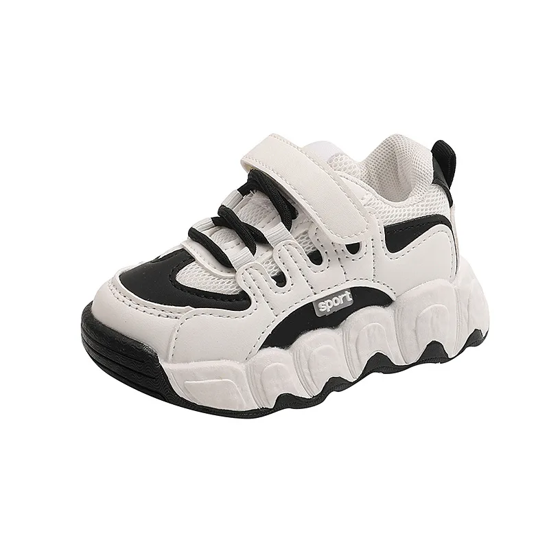 Nuevas zapatillas de deporte para chico, moda de primavera, zapatos cómodos para niña, zapatos transpirables antideslizantes y versátiles para niño, calzado informal Retro Simple para uso diario