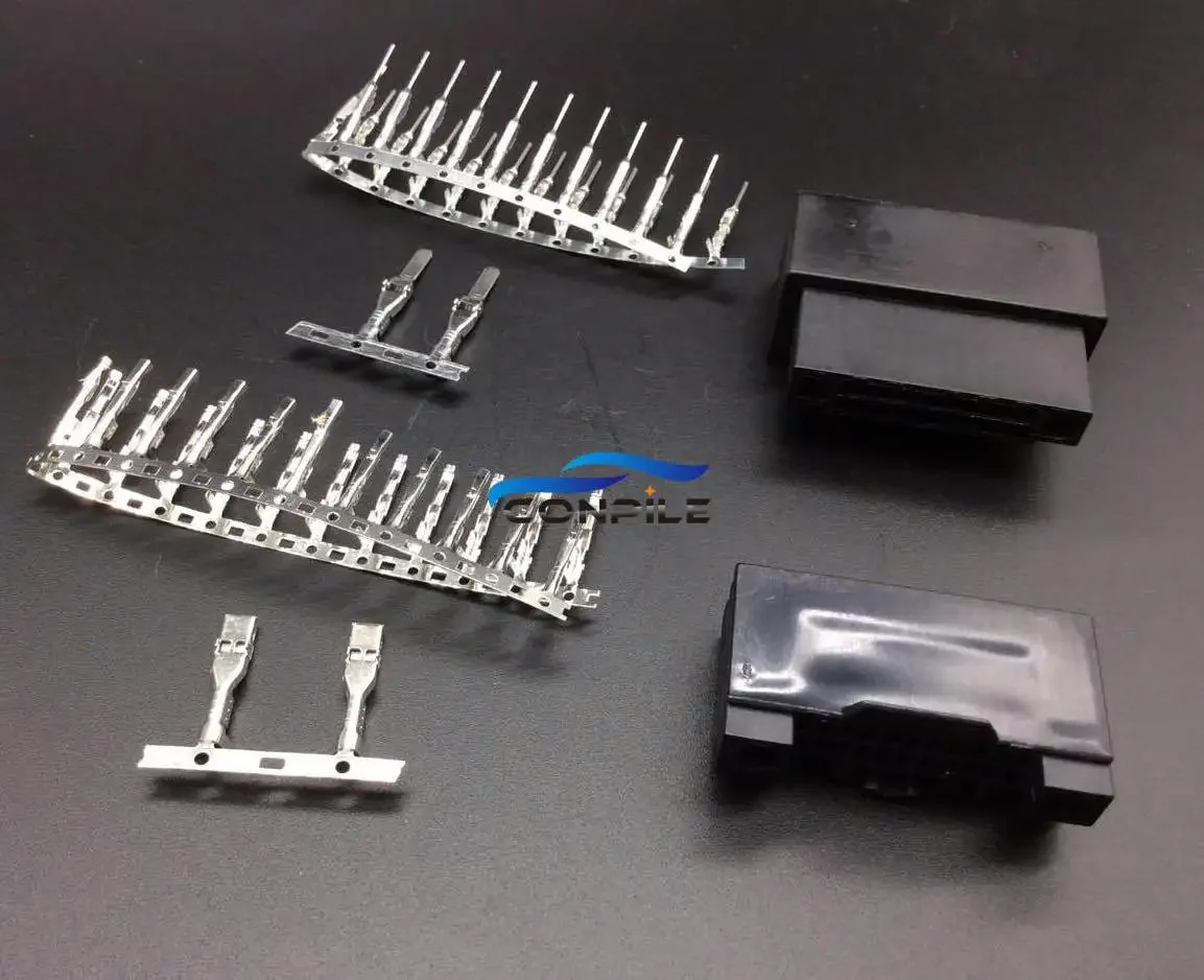 Für Ford Focus CD Heckstecker männlich weiblich Stecker Terminal Verlängerungskabel 24PIN Kabel
