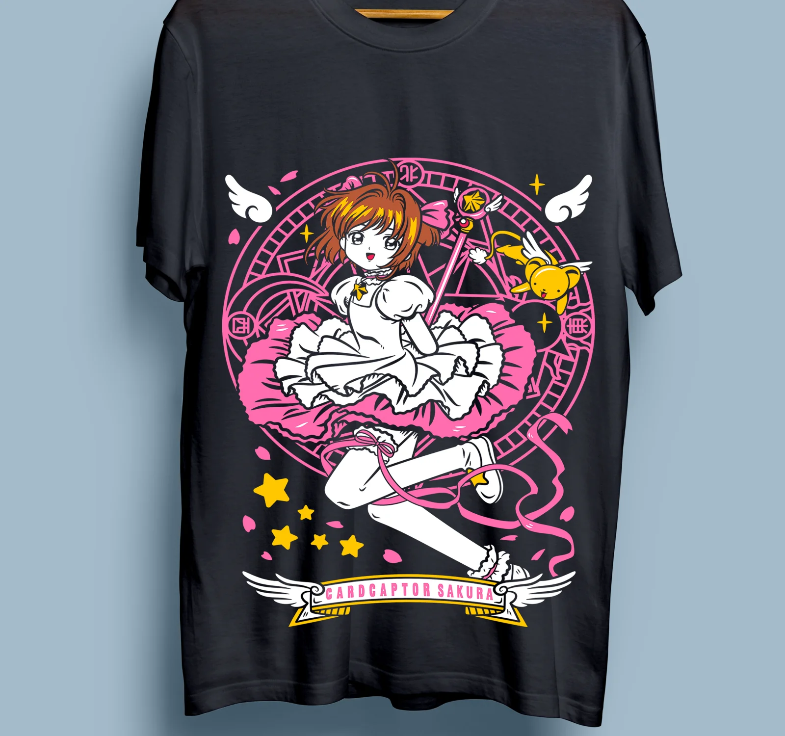 Cardcaptor Sakura T-shirt Waifu Kero-Chan Kawaii Anime Manga Gift Shirt All Size