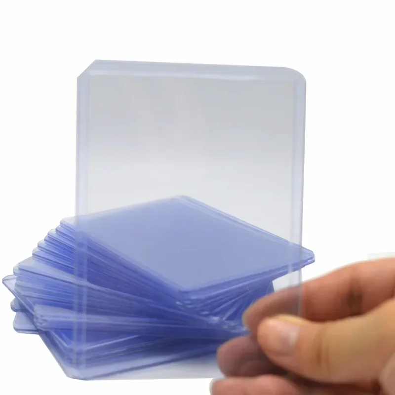 

25Pcs 35PT Clear Toploader Kpop idol Photocard Sleeve Anti-scratch 3X4" PVC DIY Gaming Trading Card HD Plastic Collect Holder