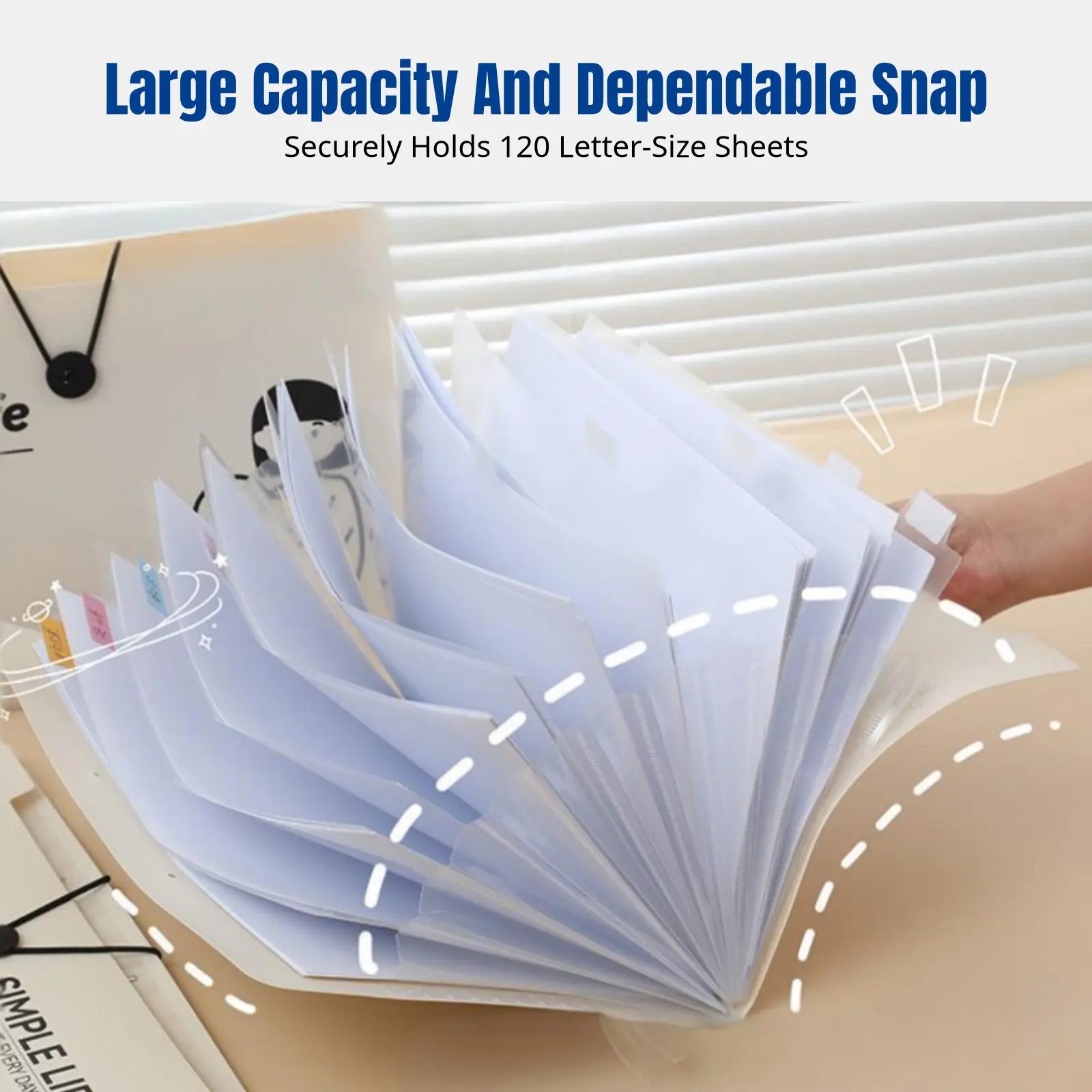 accordion-document-folder-pp-multitier-letter-size-organizer-snap-closure-simple-life-series-cartoon-design