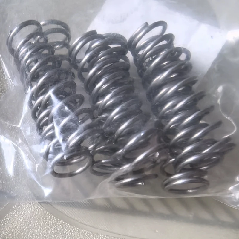 Creamily 10Pcs Pressure Spring 65Mn Compression Cylidrical Return Spring Wire Diameter0.9mm Outer Diameter 5-22mm Length 10-50mm