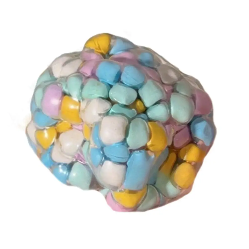 Squishy Dopamine Stress Ball Sensory Toys for Adults Anxiety Relief Fidget Toys Clear Beads Squeeze Ball Slow Rebound Toy
