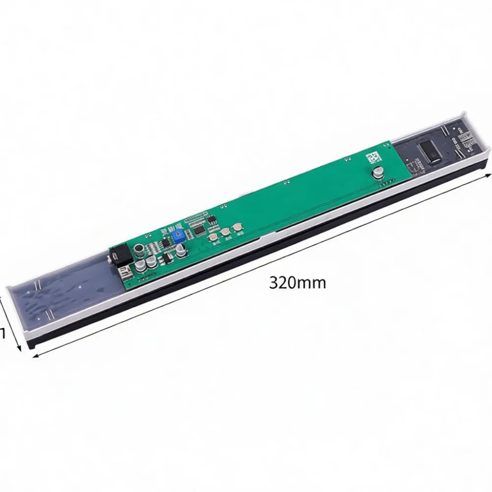 BRZHIFI Music Spectrum Rhythm Light LED Sound Pickup Indicator Dynamic Voice Activated Atmosphere Lamp For Car Desktop