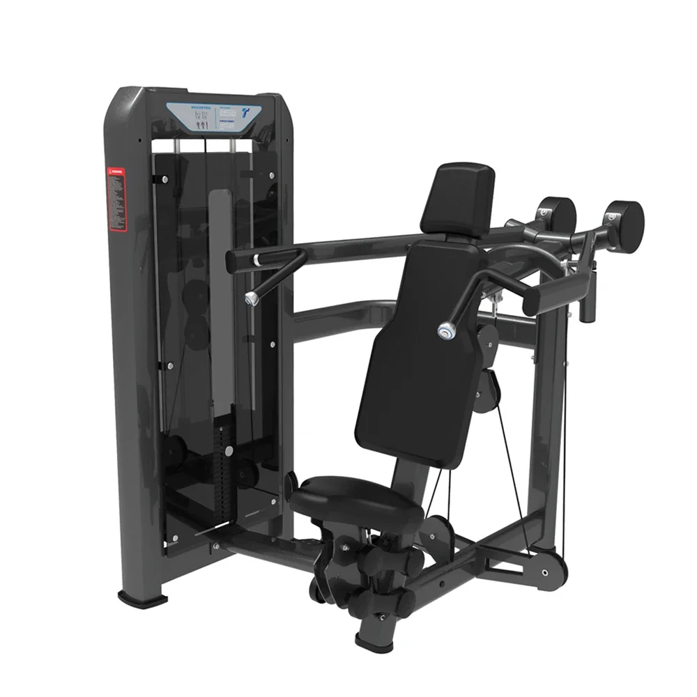 2025 New Lines Commercial Gym Equipment Pin Loaded Gym Machine Shoulder Press with Weight Stacks