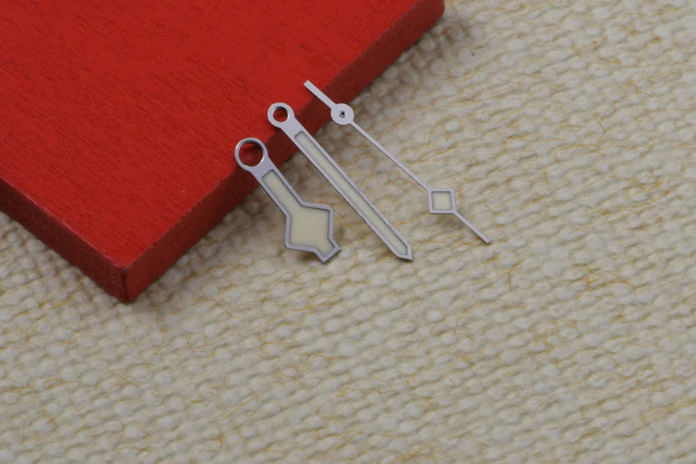 Schneeflocken-Orange Leuchtende Uhrzeiger Uhrenmodifikationsteile Hochwertig SKX007/SBDX007/SRP777 Für NH35A/36A Uhrwerk Zubehör – Detail 4