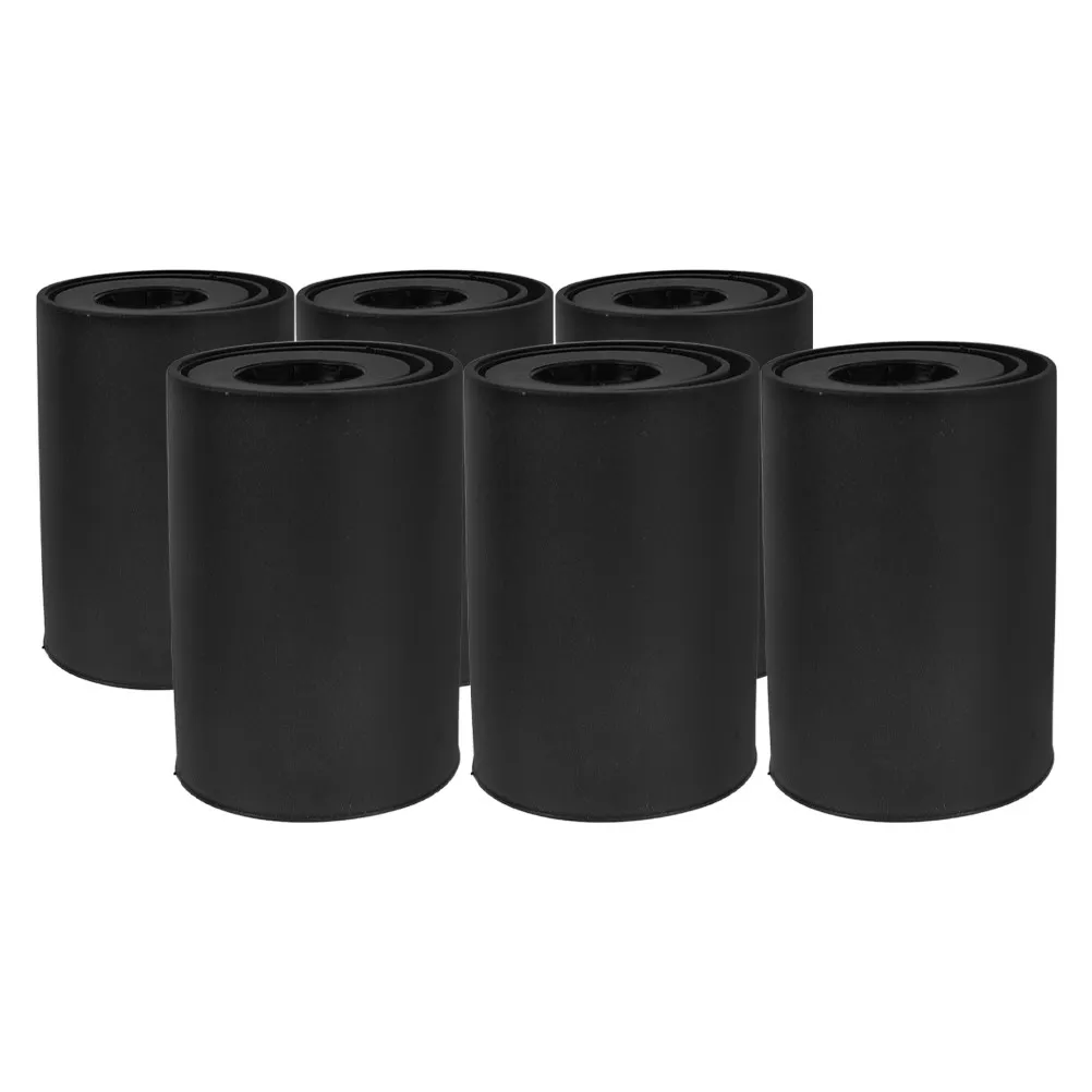 6Pcs Office Chair Replacement Cylinder Covers Non-Slip Hydraulic Piston Sleeve Universal Gas Lift Cylinder Sleeve Accessories