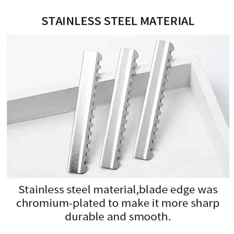 10 Pack Stainless Steel Replaceable razor blades Hairdressing Salons thinning razor knife Blade