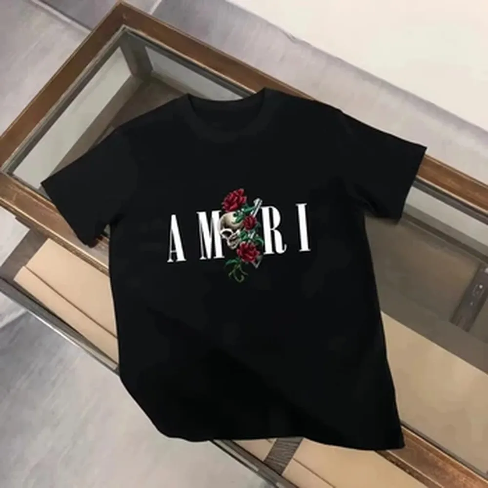 2026 Summer Graphic Print Y2k T-shirt Man Woman Short Sleeved Luxury Tees Clothing Loose Pure Cotton Soft Tops Fashion