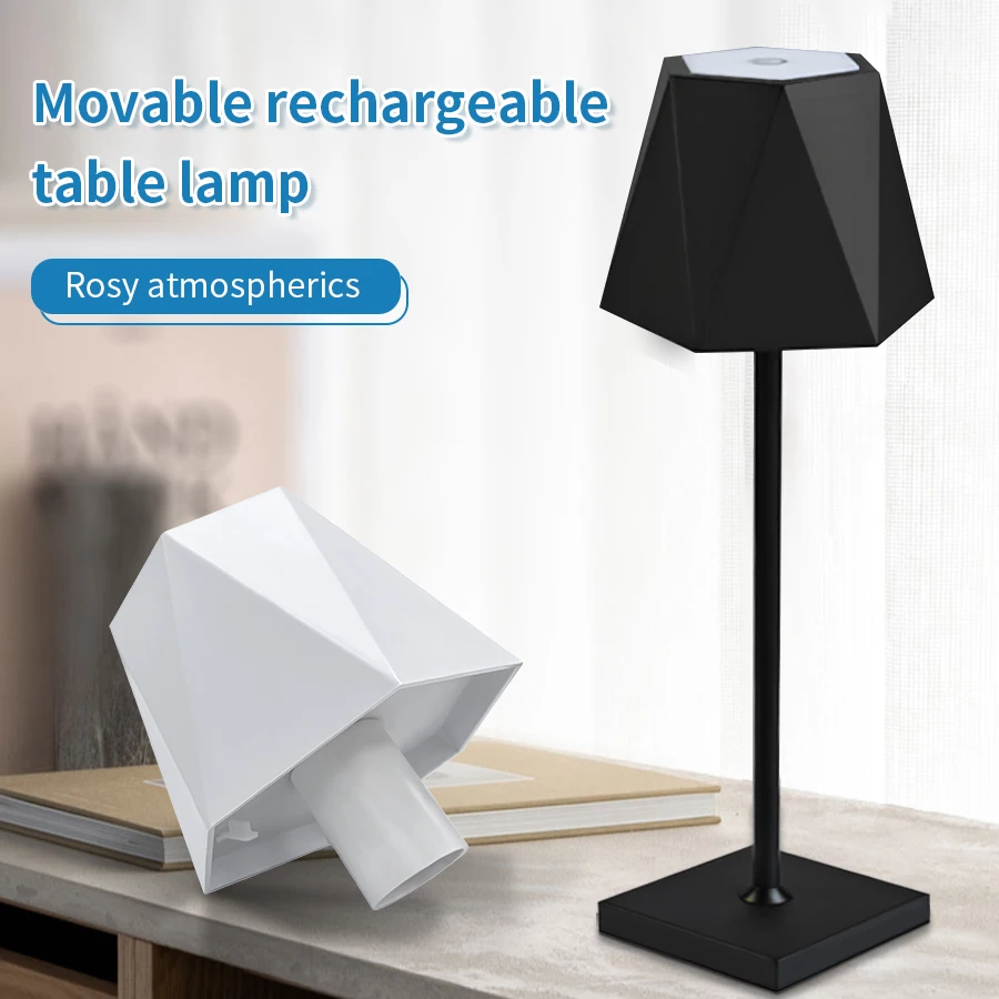 AmmToo 2w1 LED Lampa na butelkę wina Lampa stołowa Zdejmowana ładowarka USB Cafe Atmosphere Lampka nocna do klubów Dekoracja barów