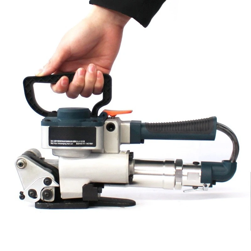 Pneumatic Strapping Machine B19 Semi Automatic PET Strap Banding Tool for Carton Brick Wooden Box Packaging Heavy Duty Use