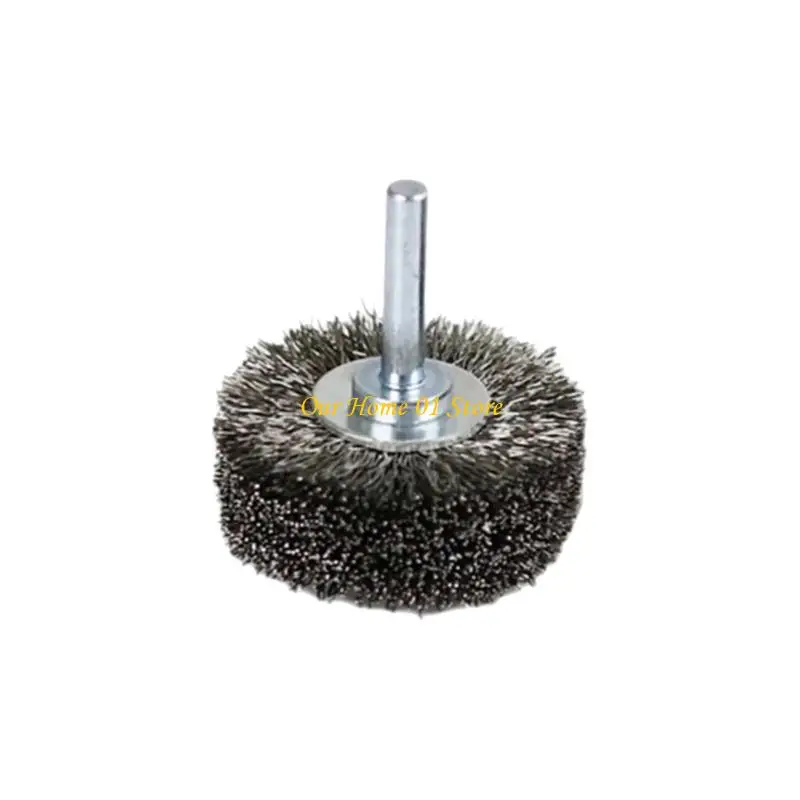 M4YC 50mm Stainless Steel Wire Wheel 20mm Thick Rusts Scouring Brush Compatibles with 1/4" Shank Tool for Polishing Grinding