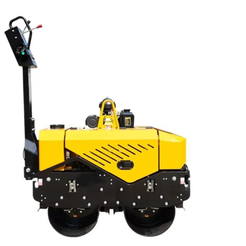 Fotografia 6: Novo Compactador Manual de Rodas para Bebês com Motor Diesel, Máquina de Estrada 800KG