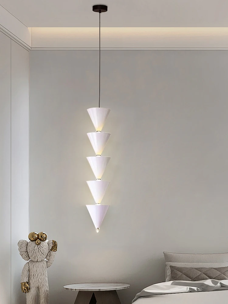 Plafonnier LED au Design Post-Moderne et Indépendant, Luminaire Décoratif de Plafond, à Intensité Réglable, Idéal pour un Salon