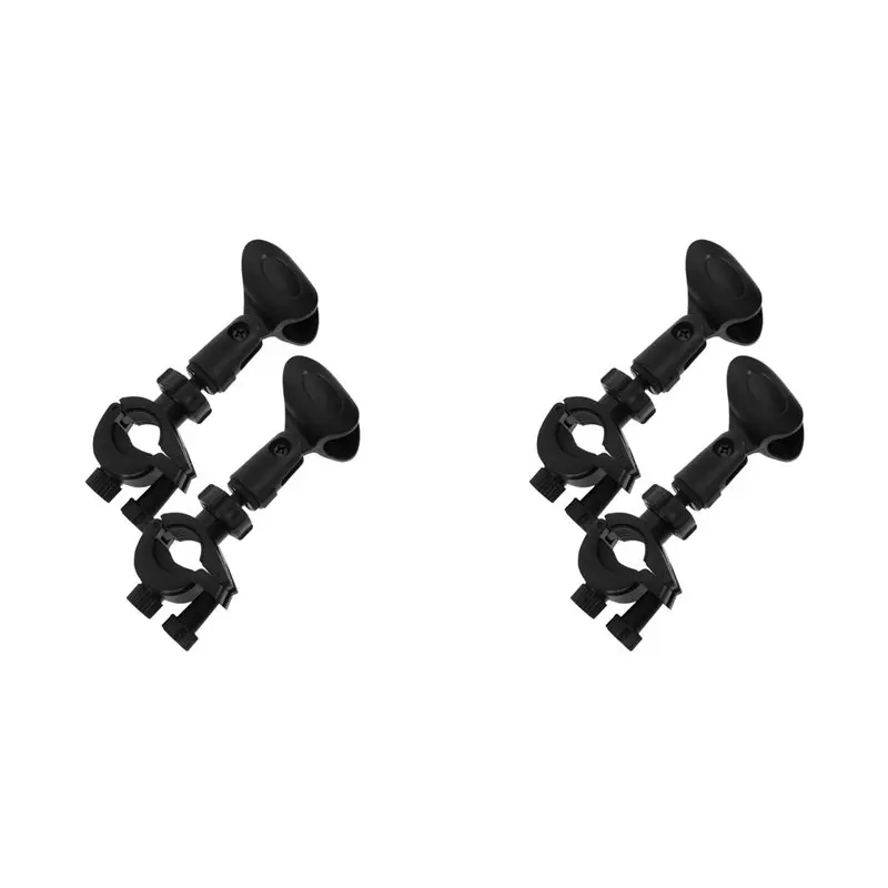 

【STOCK】4X Microphone Clip Microphone Microphone Stand Clip Microphone Clamp Mobile Phone Stand Wireless Fixed Head