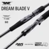EWE 2025 New DREAM BLADE Ⅴ 2 섹션 스피닝 캐스팅 로드 114-151g FUJI TZ/SIC 링 RF 경량 탄소 섬유 낚싯대 1