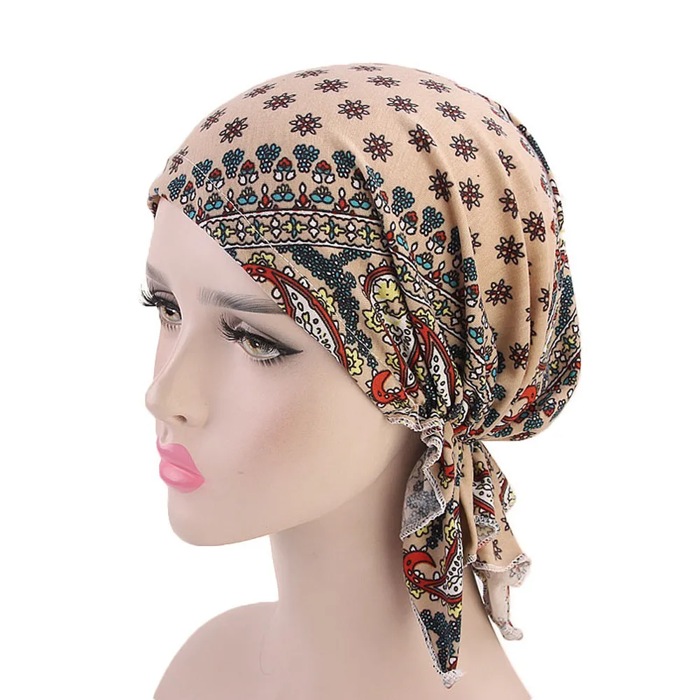 

Women Muslim Underscarf Elastic Headband Bonnet Muslim Women Scarf Turbans Head For Women's Hijabs Hijab Caps Hat Islamic