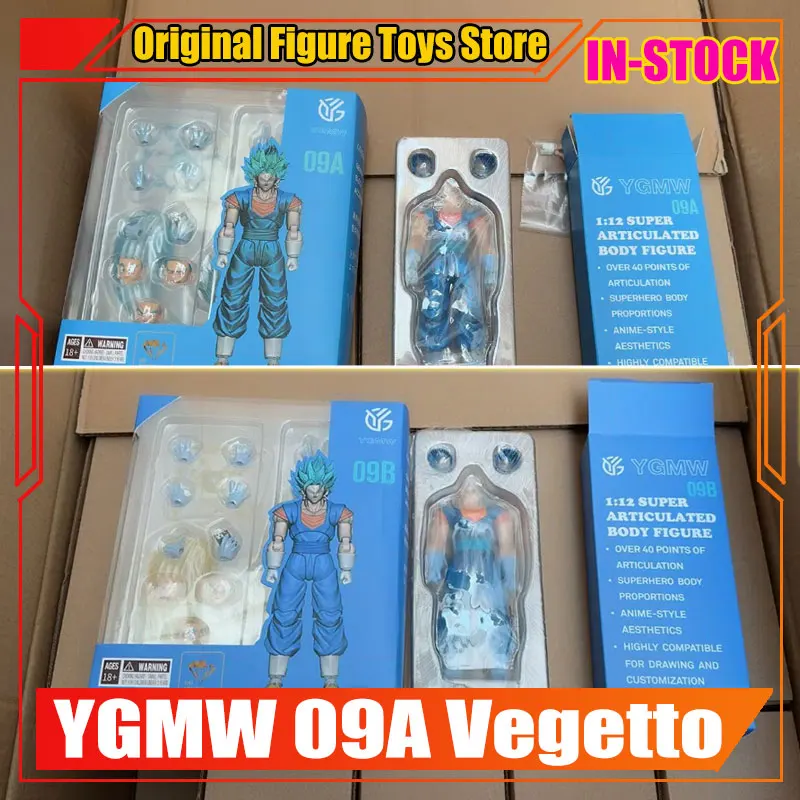 

【Обычная доставка к Празднику Весны】Набор аксессуаров для фигурки Vegetto YGmw Studio Toys 009 с эффектами спецэффектов, модели Vegetto из Dragon Ball