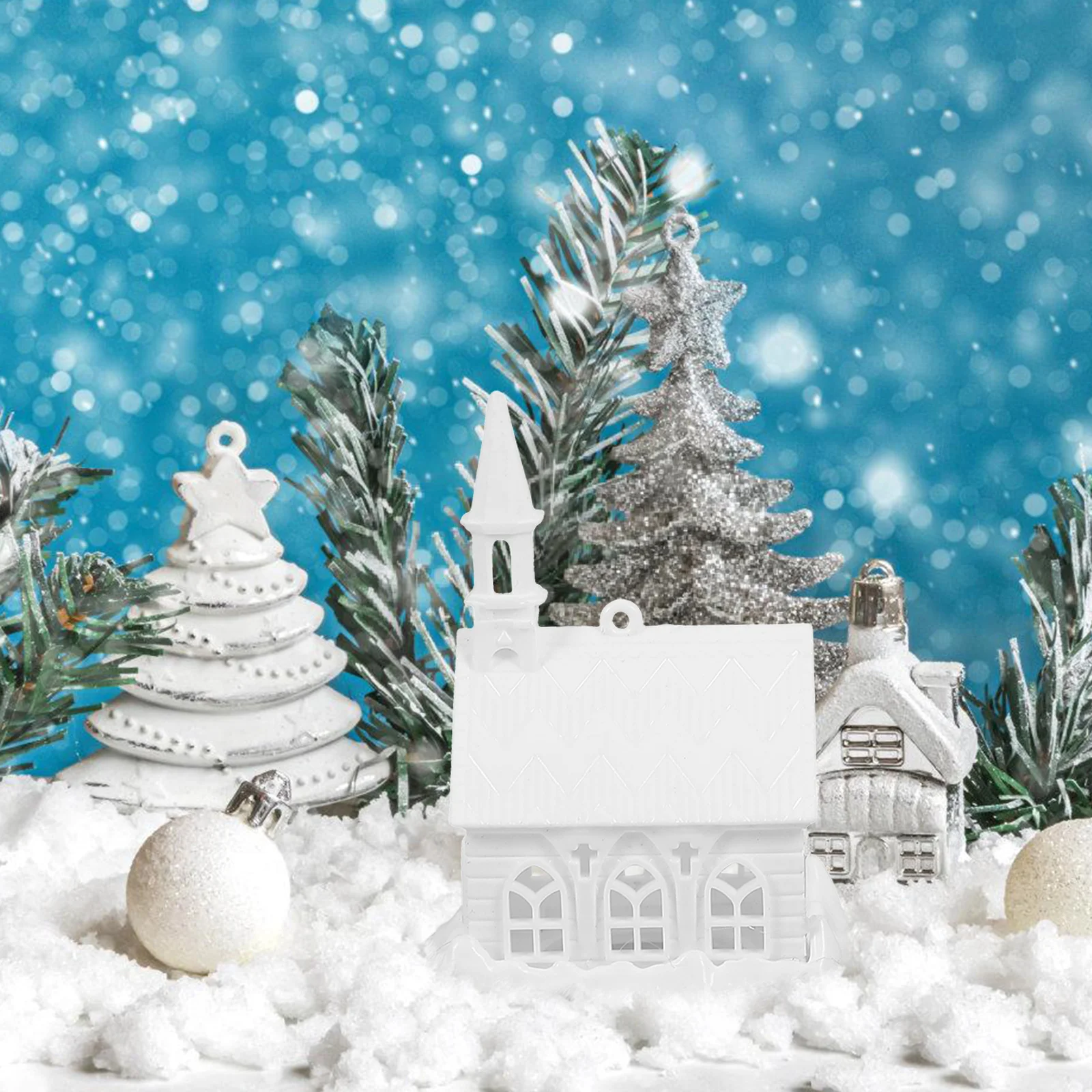 

Decoration Snowman House Accessories Snowflake Craft Crafts Christmas DIY Ornament Material Child