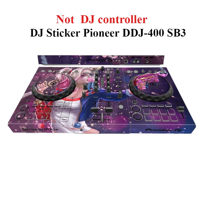 DJ Sticker Pioneer DDJ-400 SB3 DJ Player Controller Sticker Ddj400 Protective Film Without Leaving Glue.Not  DJ controller!