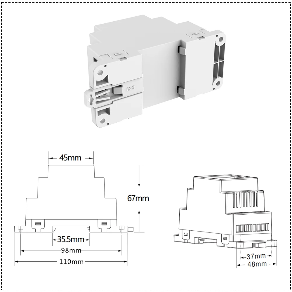 DMX512 to SPI Converter DMX Decoder DS SPI Controller Compatible with kinds of Digital IC LED Strip Pixel Strip Light DC 5-24V