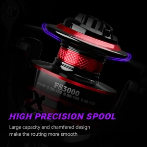 Dekio-spinning fishing spool, metal spool, fishing accessories, 12kg max drag, 2000-7000 10 Main Carrela Sales - №7