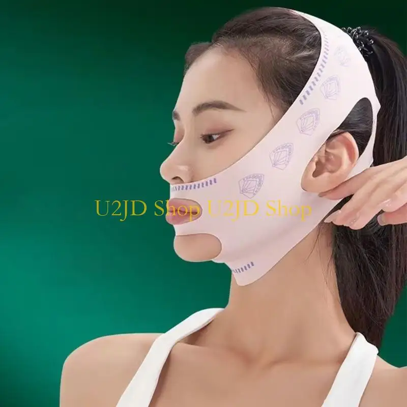 피부 예방 및 치료를위한 U2JD 스트레치 가능한 페이스 리프트지지 스트랩