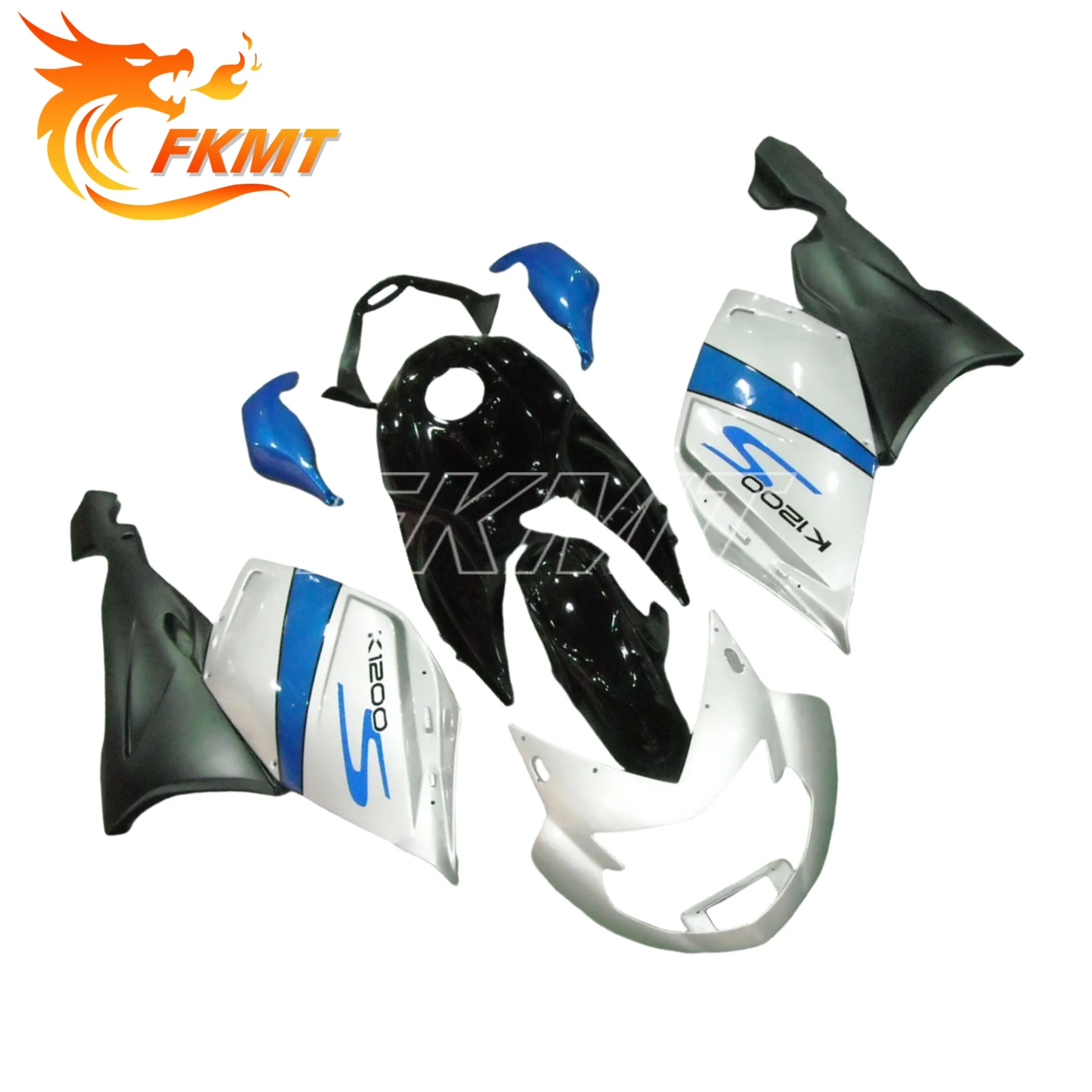 Full Body Kits K1200 S 2005 - 2008 Silver Black Blue Motorcycle Fairing for BMW K1200S 2008 Full Body Kits for BMW K1200S 2006