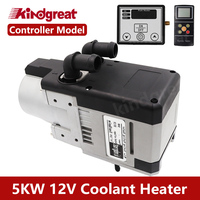 5KW 12V Car Remote Control  RV Motorhome Coolant Parking Heaters Similar Eberspacher Hydronic Webasto Thermo Top